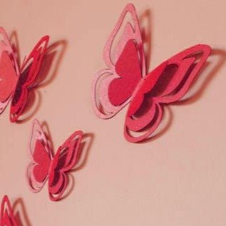 3D Papilion Butterflies Wall art - Fantastick